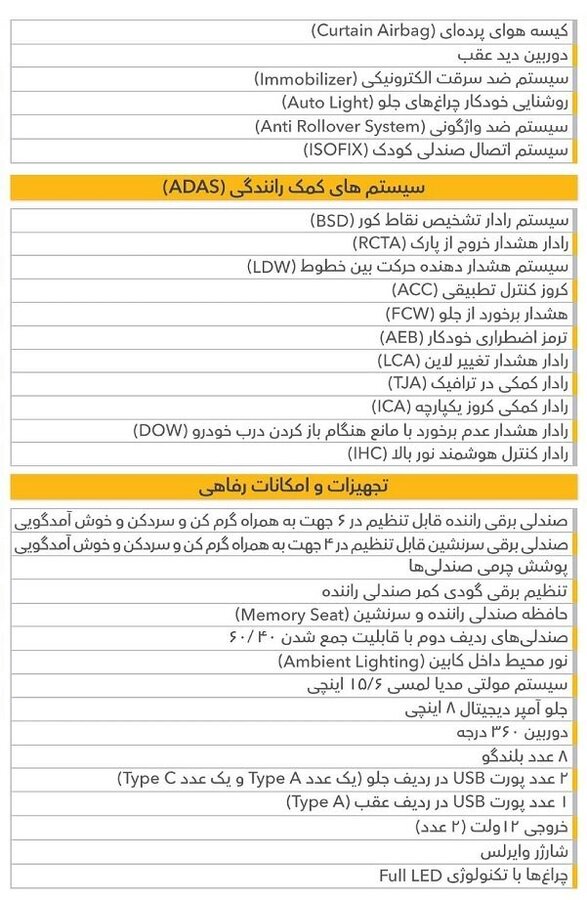 آغاز فروش شاسی‌بلند جدید چینی با انبوهی از امکانات